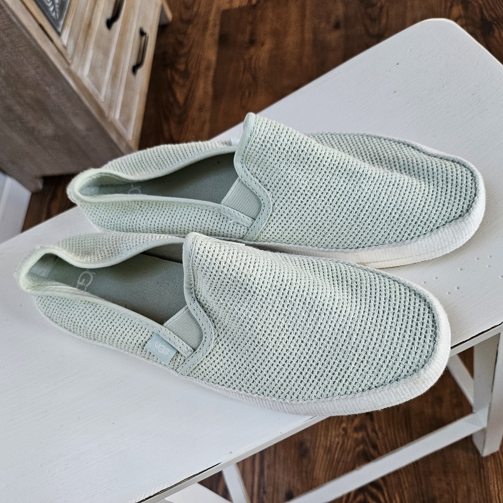 Ugg Women's Slip-On Shoes in Mint Green - Sz 8